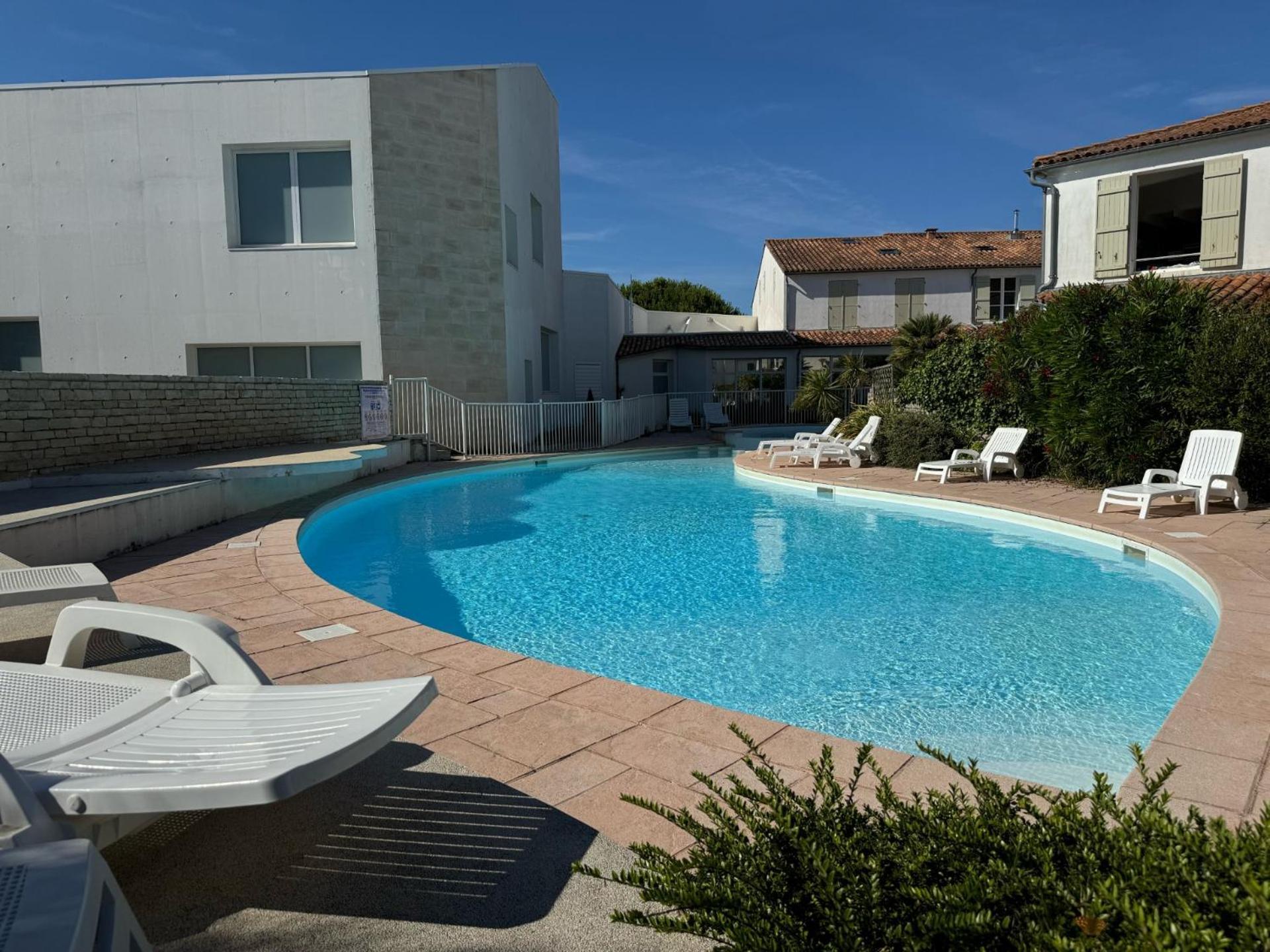 Apartament L'Annerie - Piscine La Couarde-sur-Mer Zewnętrze zdjęcie